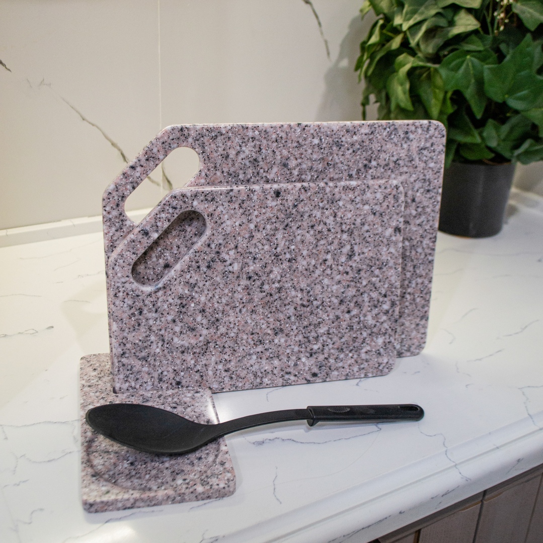 Набор каменных разделочных досок